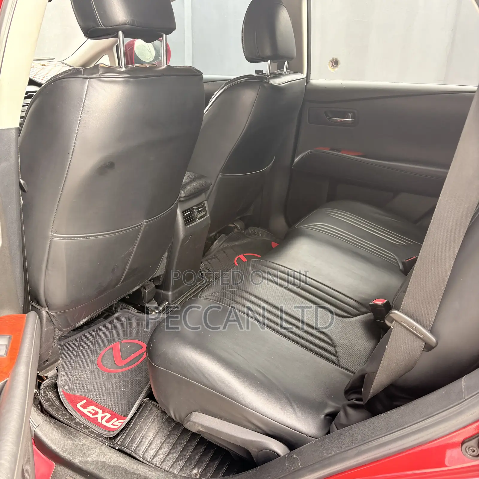 Lexus RX 2011 Red