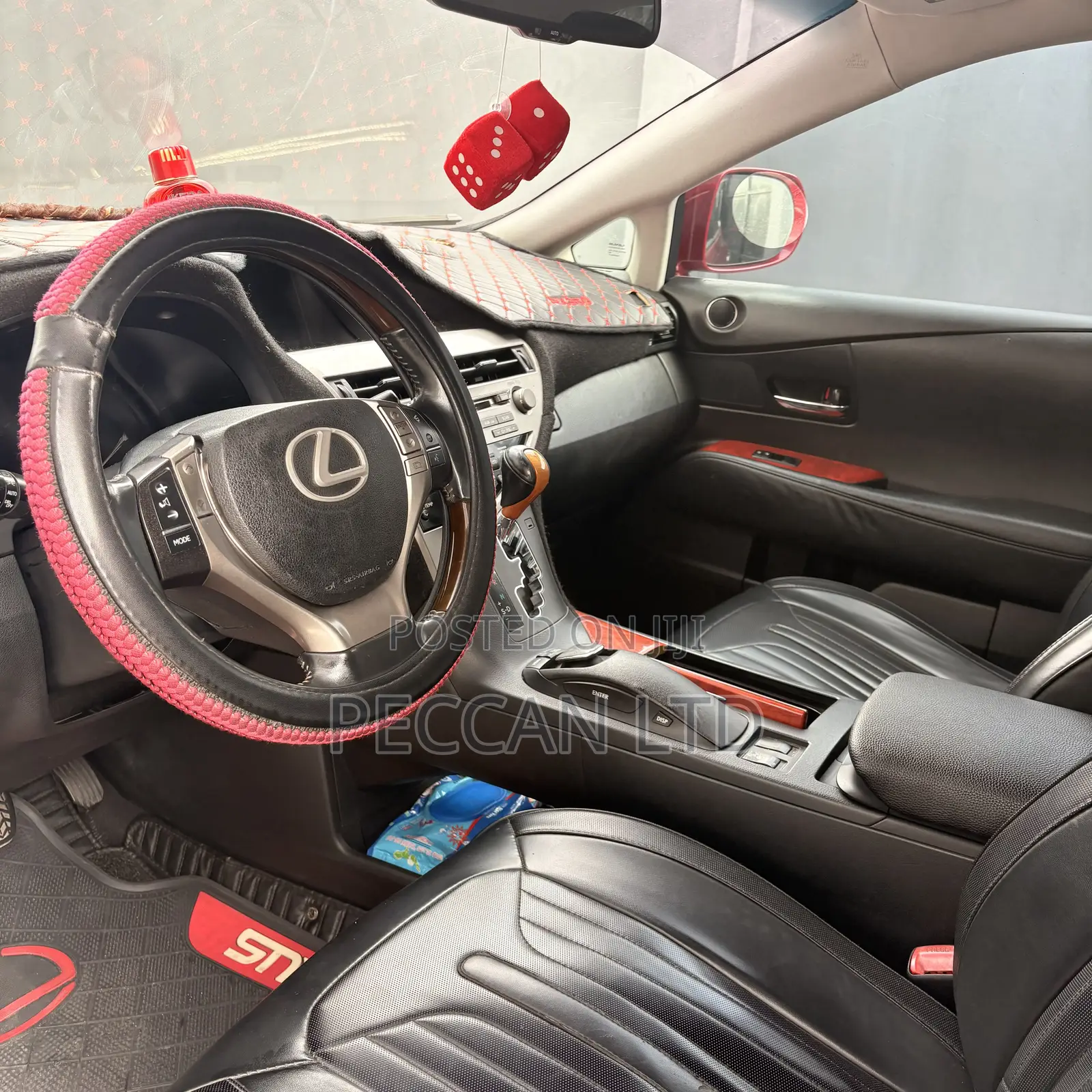 Lexus RX 2011 Red