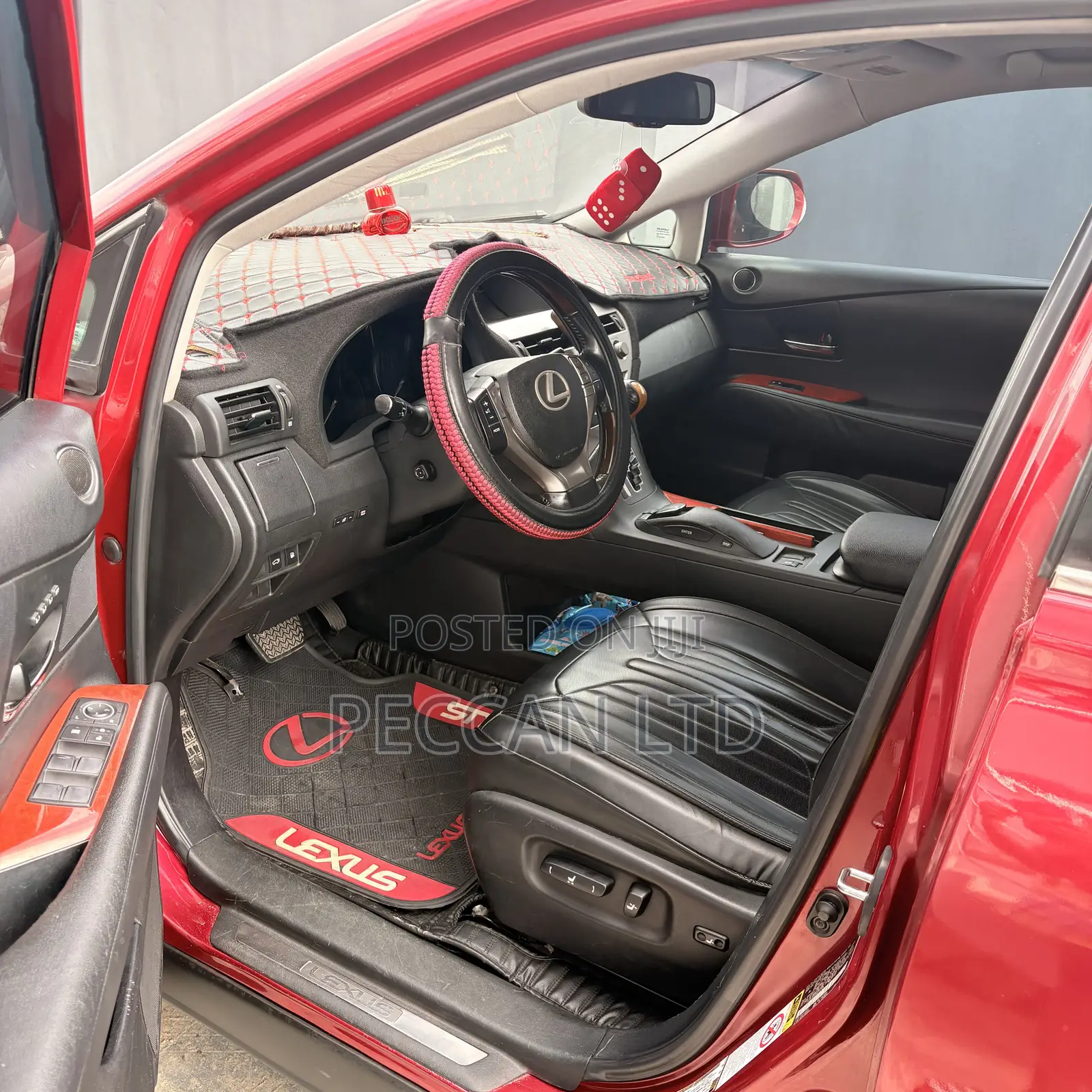 Lexus RX 2011 Red