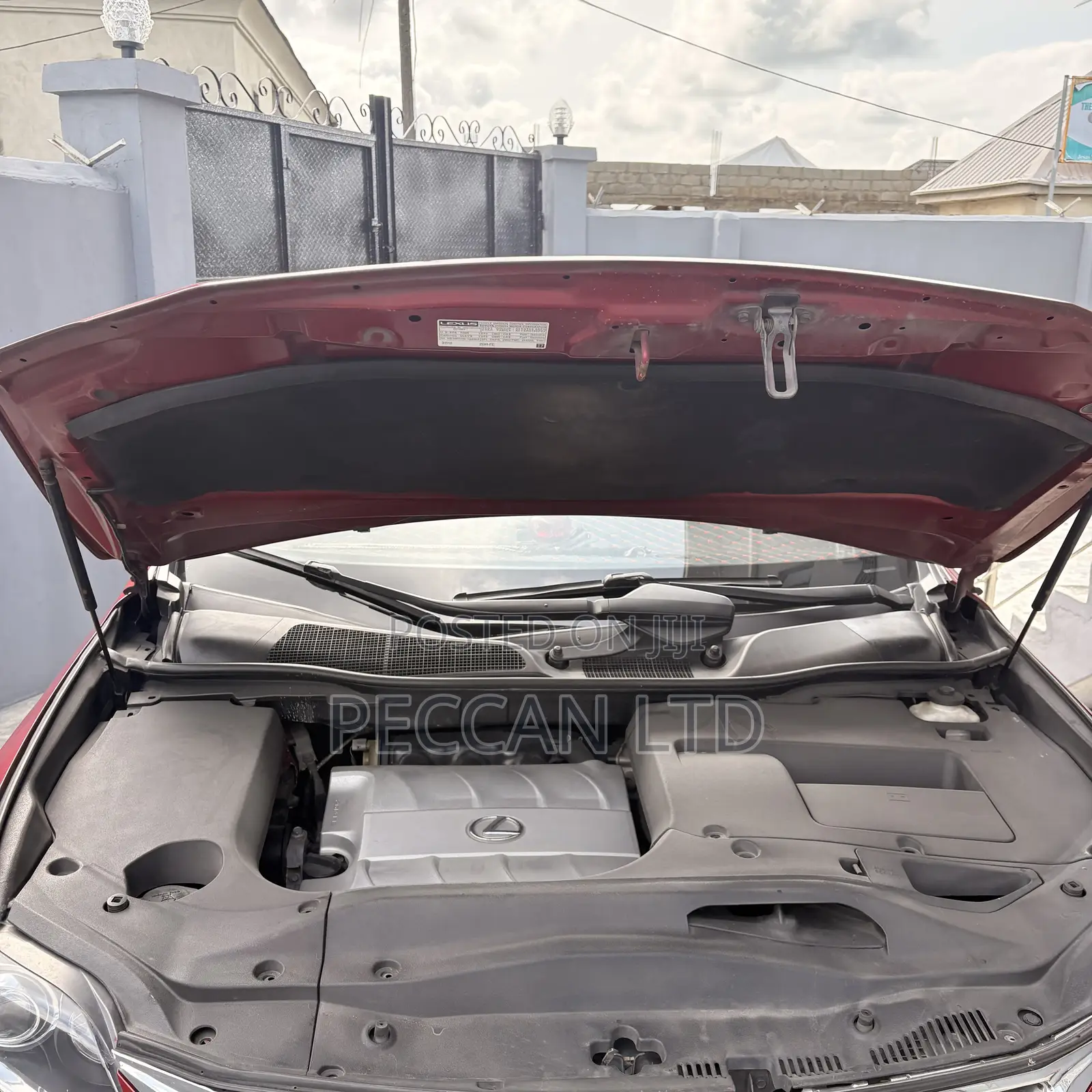 Lexus RX 2011 Red