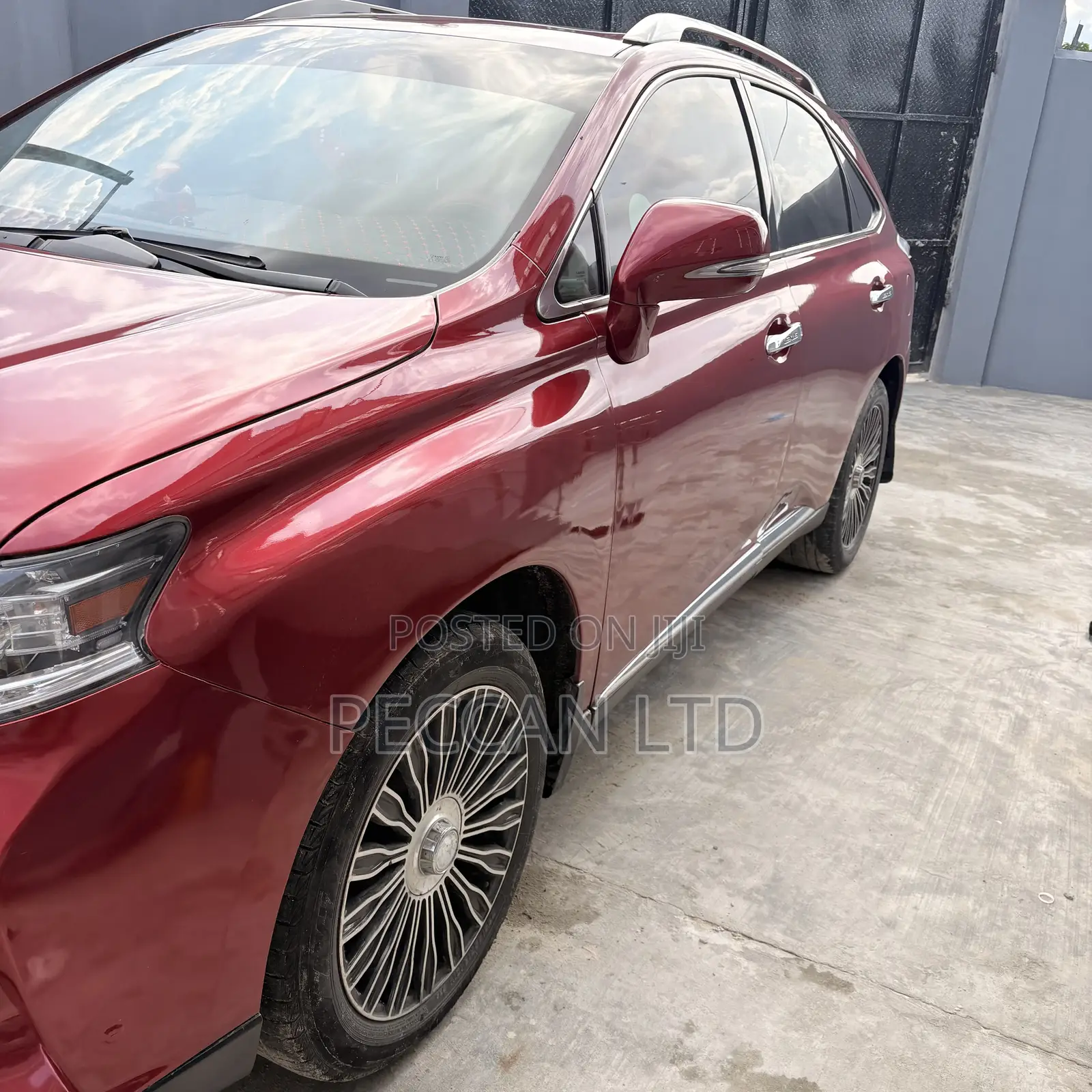 Lexus RX 2011 Red