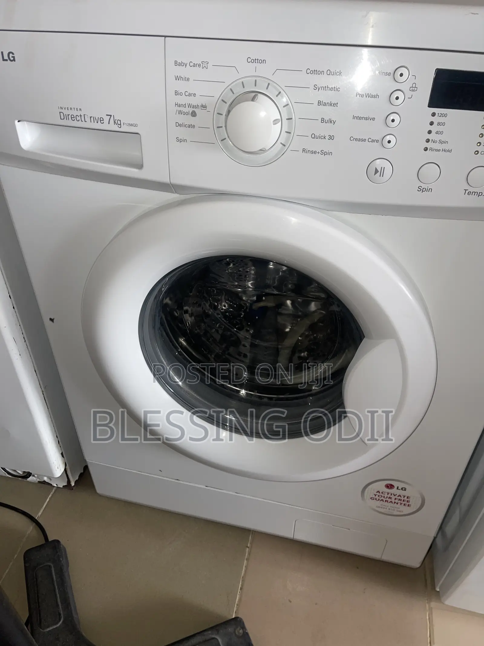 Lg 7kg Inverter Automatic Washing Machine Front Loader