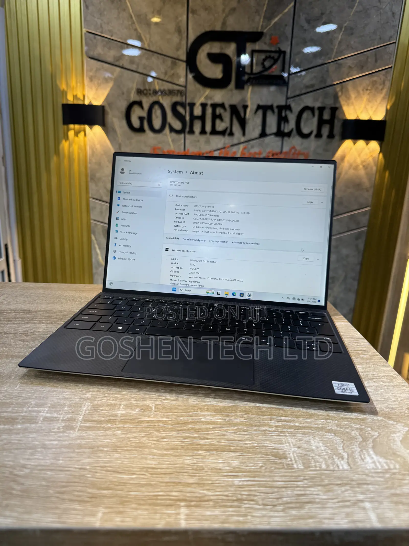 Laptop Dell XPS 13 9310 8GB Intel Core i5 SSD 256GB