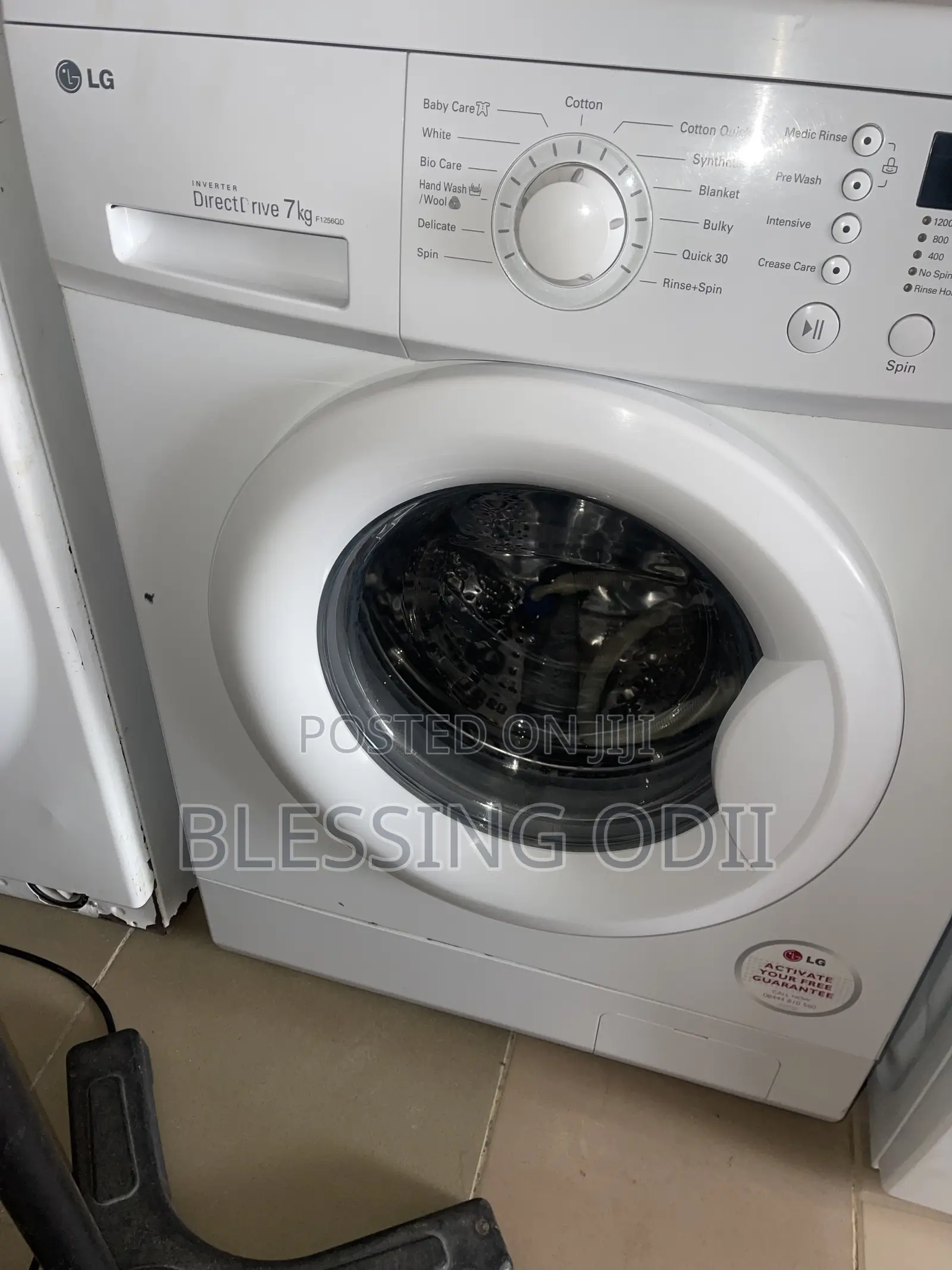 Lg 7kg Inverter Automatic Washing Machine Front Loader