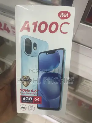 New Itel A100C 64 GB Black