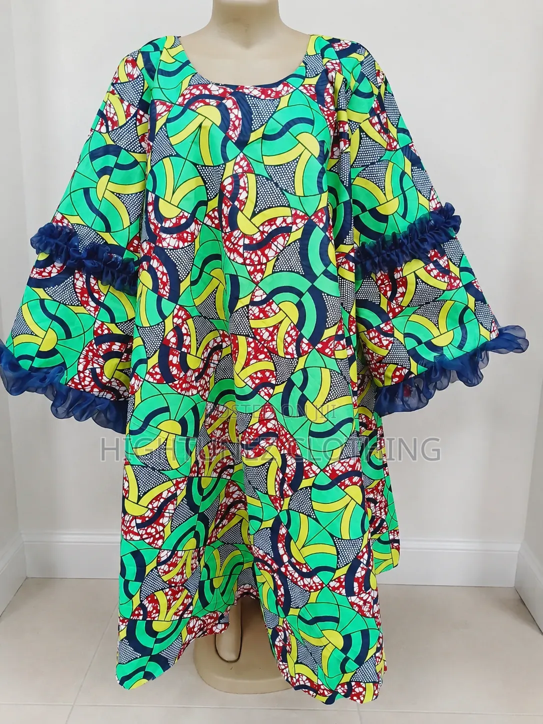 Elegant Ankara a-Line Kaftan