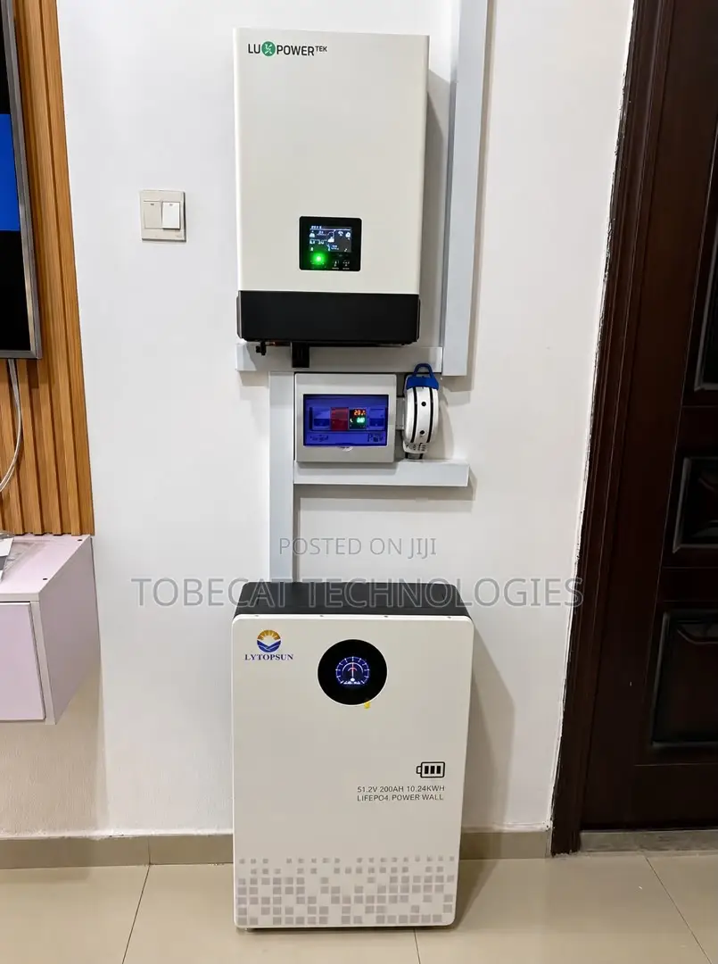 6kva + 10kwh With BMS Solar System