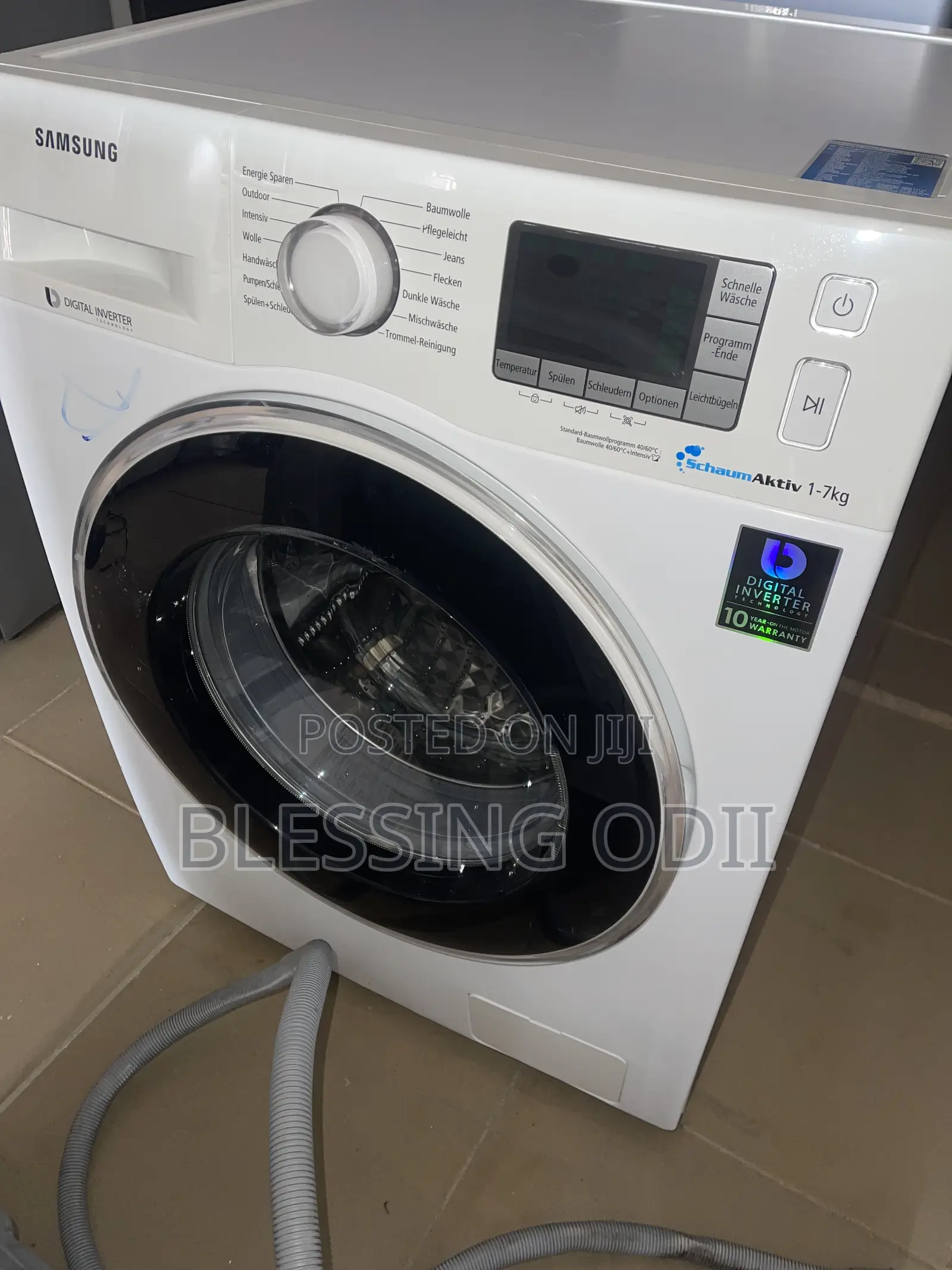 Samsung 7kg Inverter Automatic Washing Machine (New)