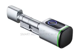 Tuya Smart Bluetooth Fingerprint + Password Cylinder Door Lock