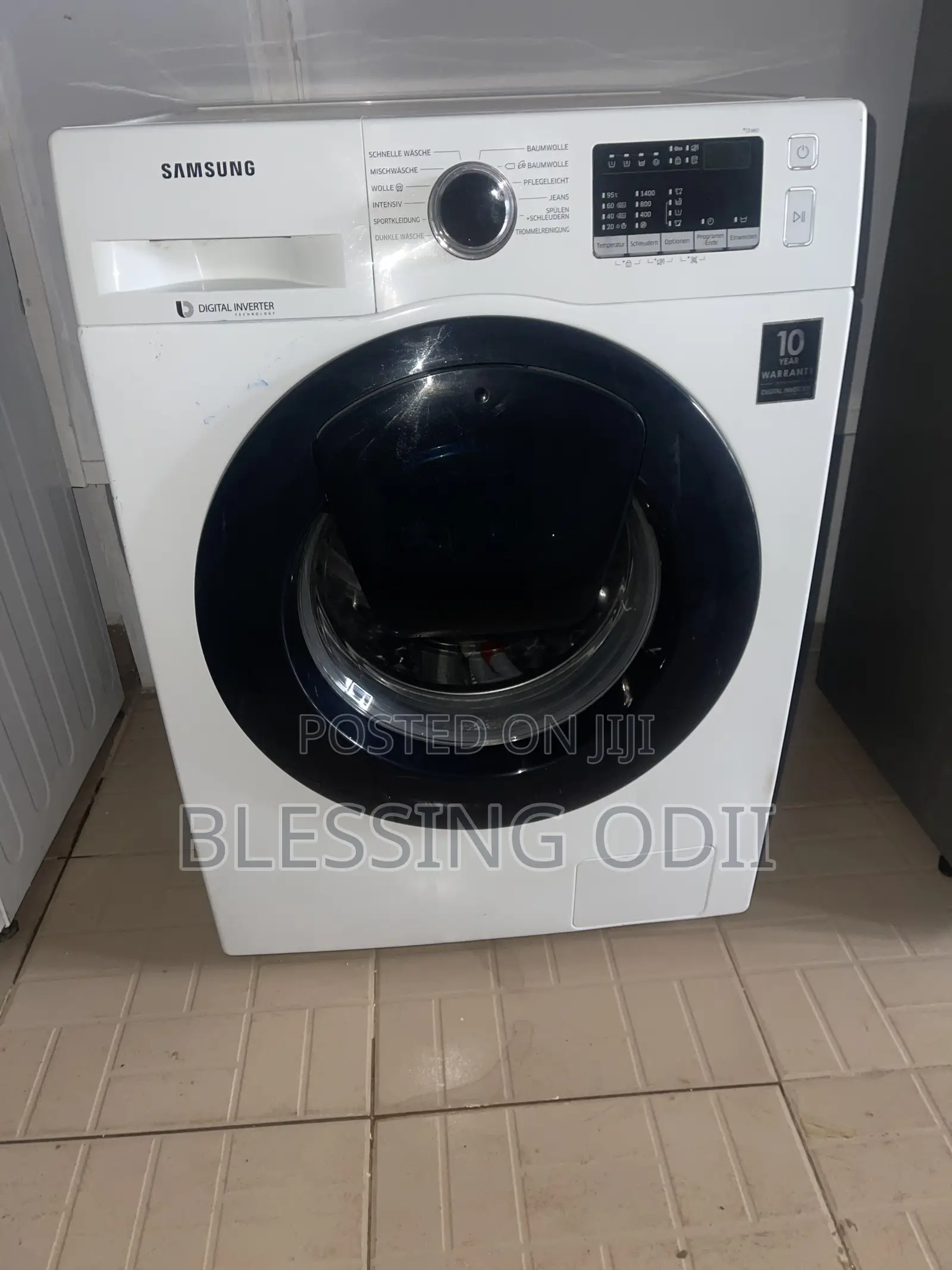 Samsung 9kg Inverter Automatic Washing Machine New