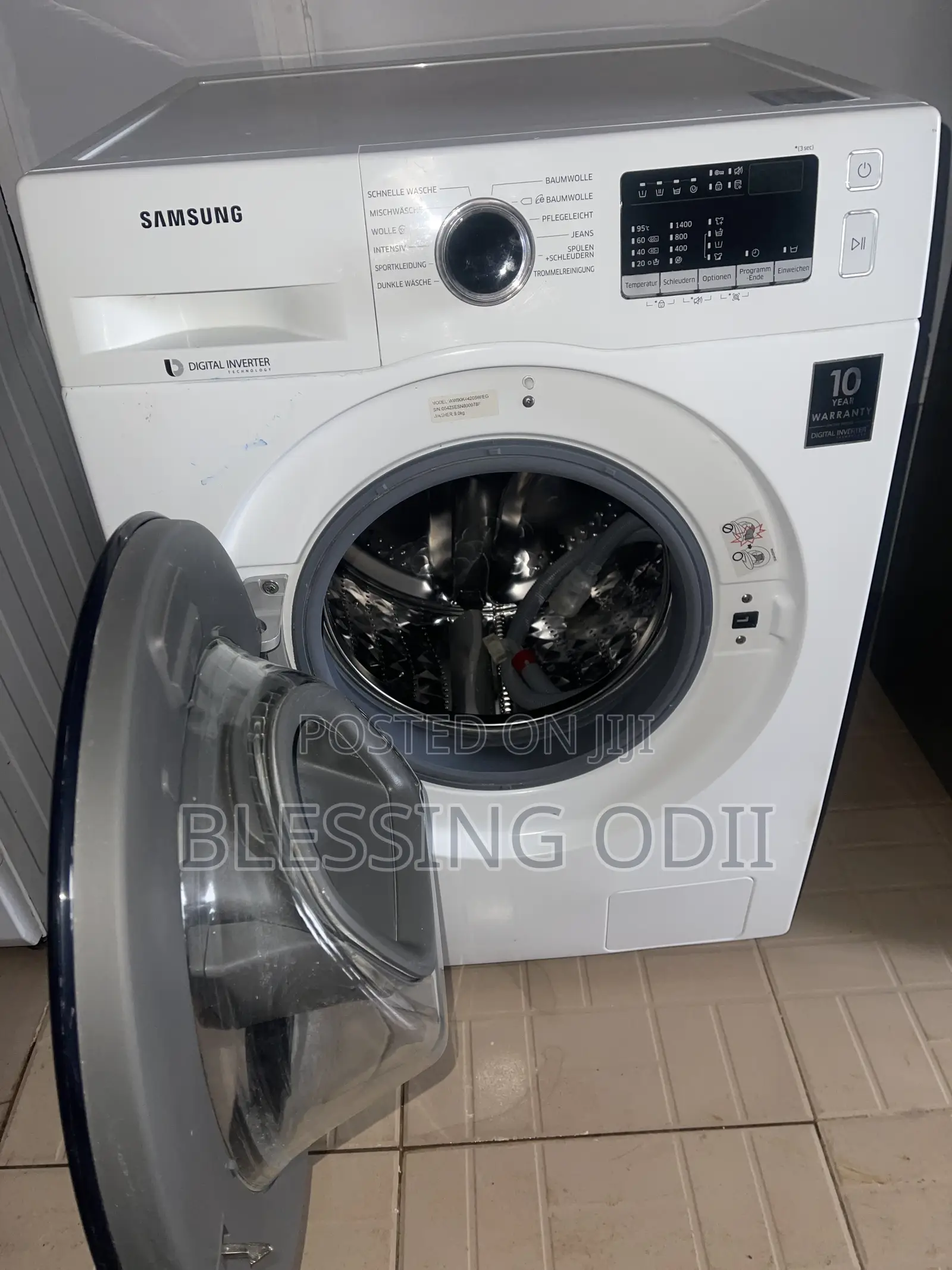 Samsung 9kg Inverter Automatic Washing Machine New