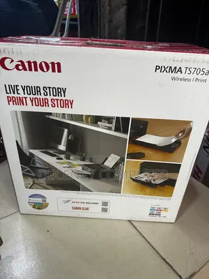 Canon Pixma Ts705a Photo / Cd / Id Card / A4 Paper Wireless Printer