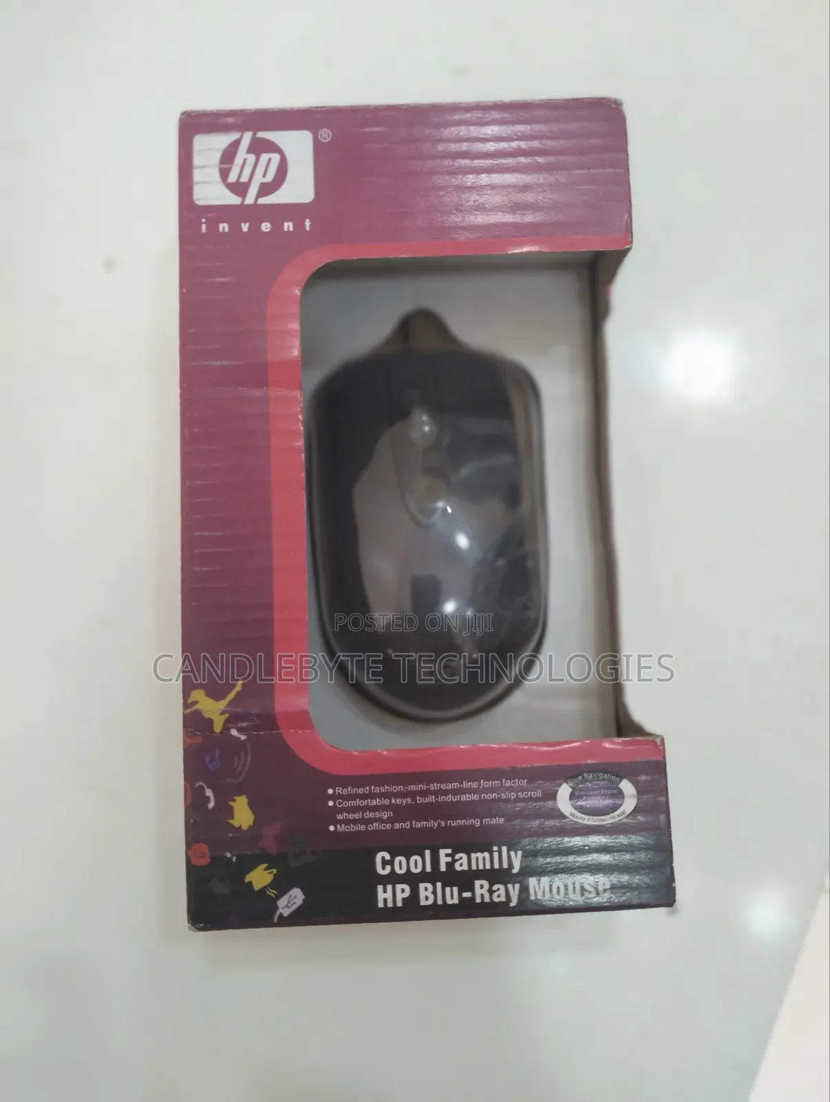 Hp Blu-Ray Wireless Mouse 1200dpi Smooth Control
