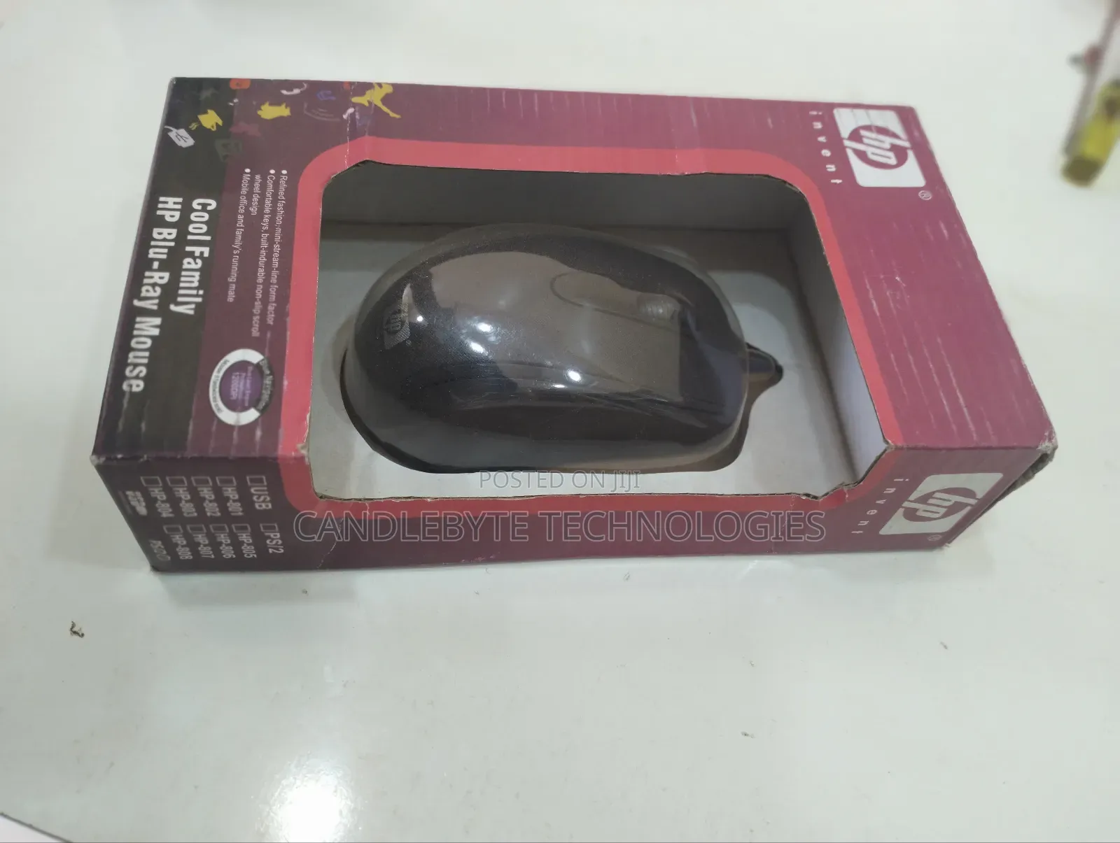 Hp Blu-Ray Wireless Mouse 1200dpi Smooth Control