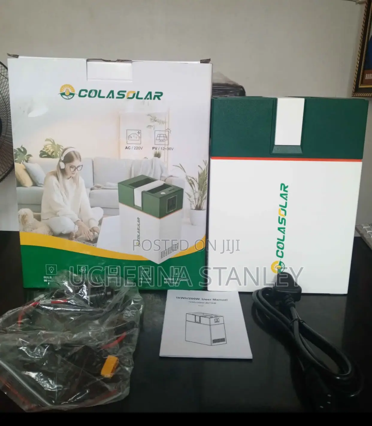 Colasolar Cola 1000 Solar Generator.With Panel
