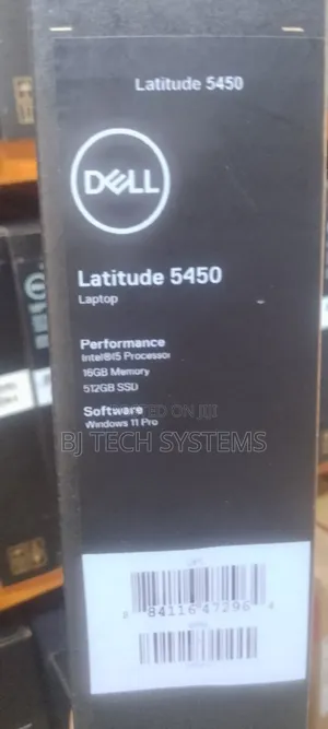 New Laptop Dell Latitude 5450 16GB Intel Core i5 SSD 512GB