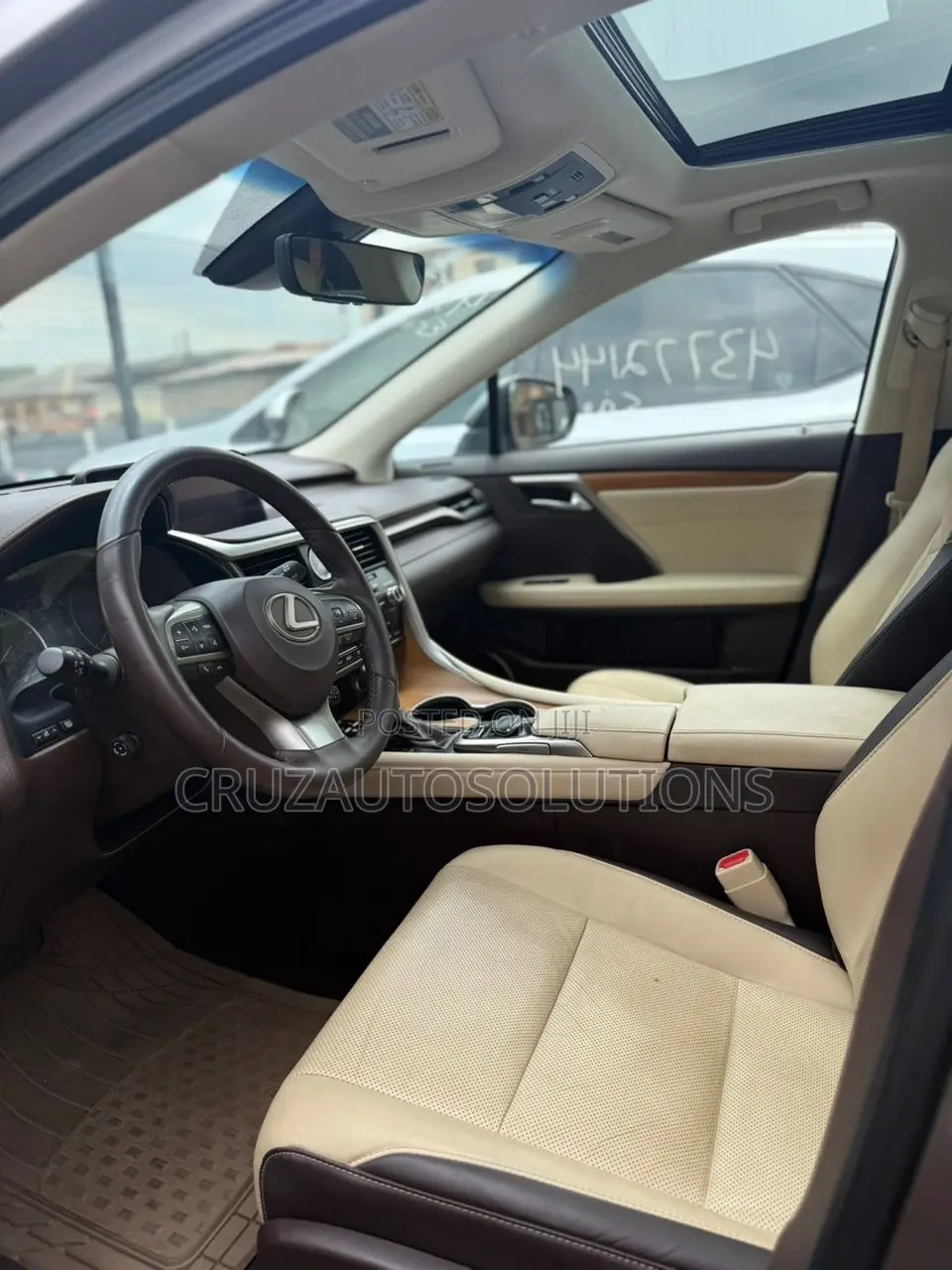 Lexus RX 2017 Gold