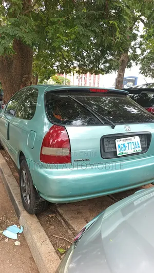 Honda Civic Coupe Automatic 2003 Burgundy