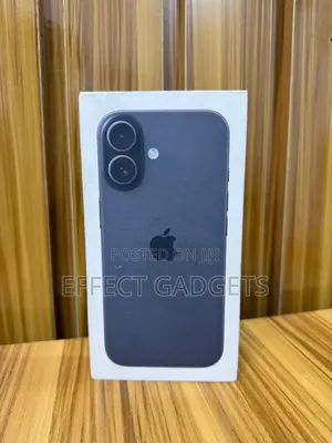 New Apple iPhone 16 128 GB Black
