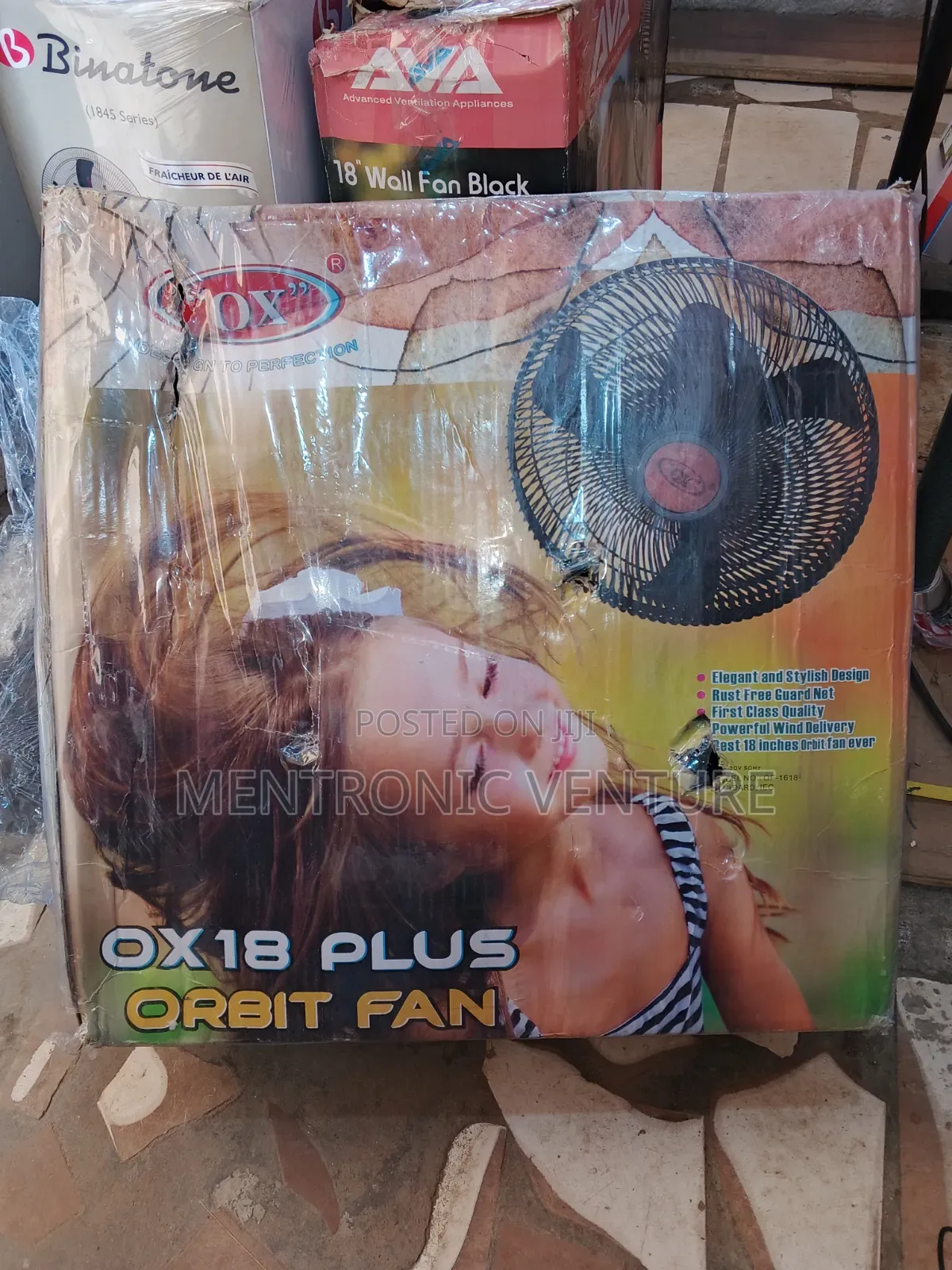 Ox Plus 18in Orbit Fan
