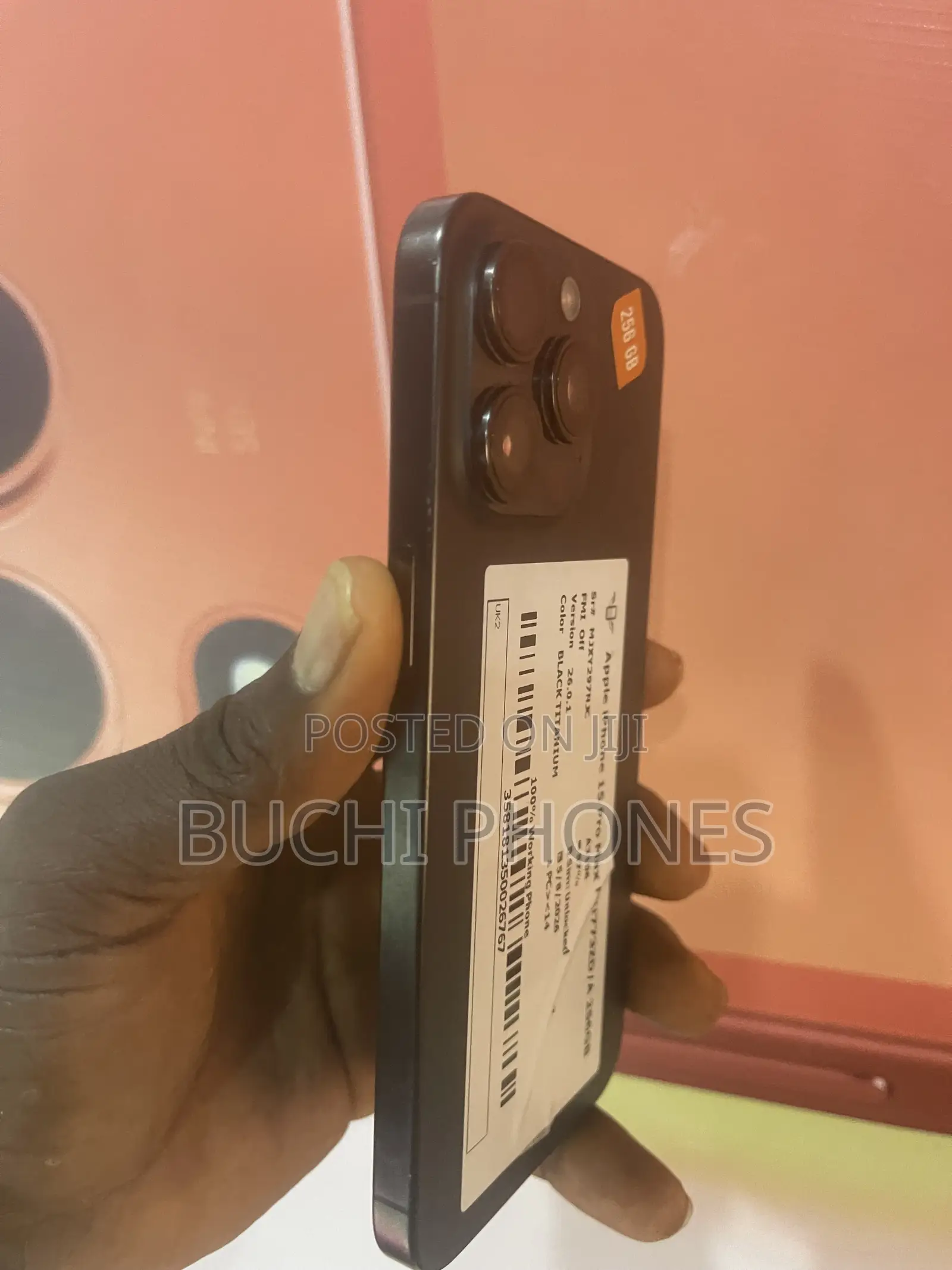 Apple iPhone 15 Pro Max 256 GB Black
