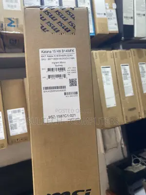 New Laptop MSI Katana 15 16GB Intel Core i7 SSD 1T