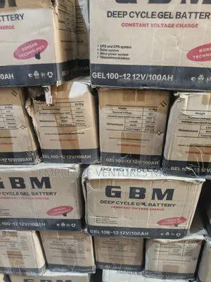 Gel Battery 100 Arms 12v G B M