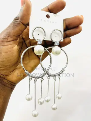 Pear Sliver Dropping Earrings