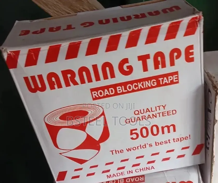 Durable Caution Tape – Safety & Construction Use