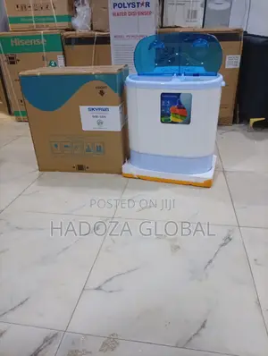 Skyrun 5kg Compact Washer With Powerful Spin and Excellent Fabric Care