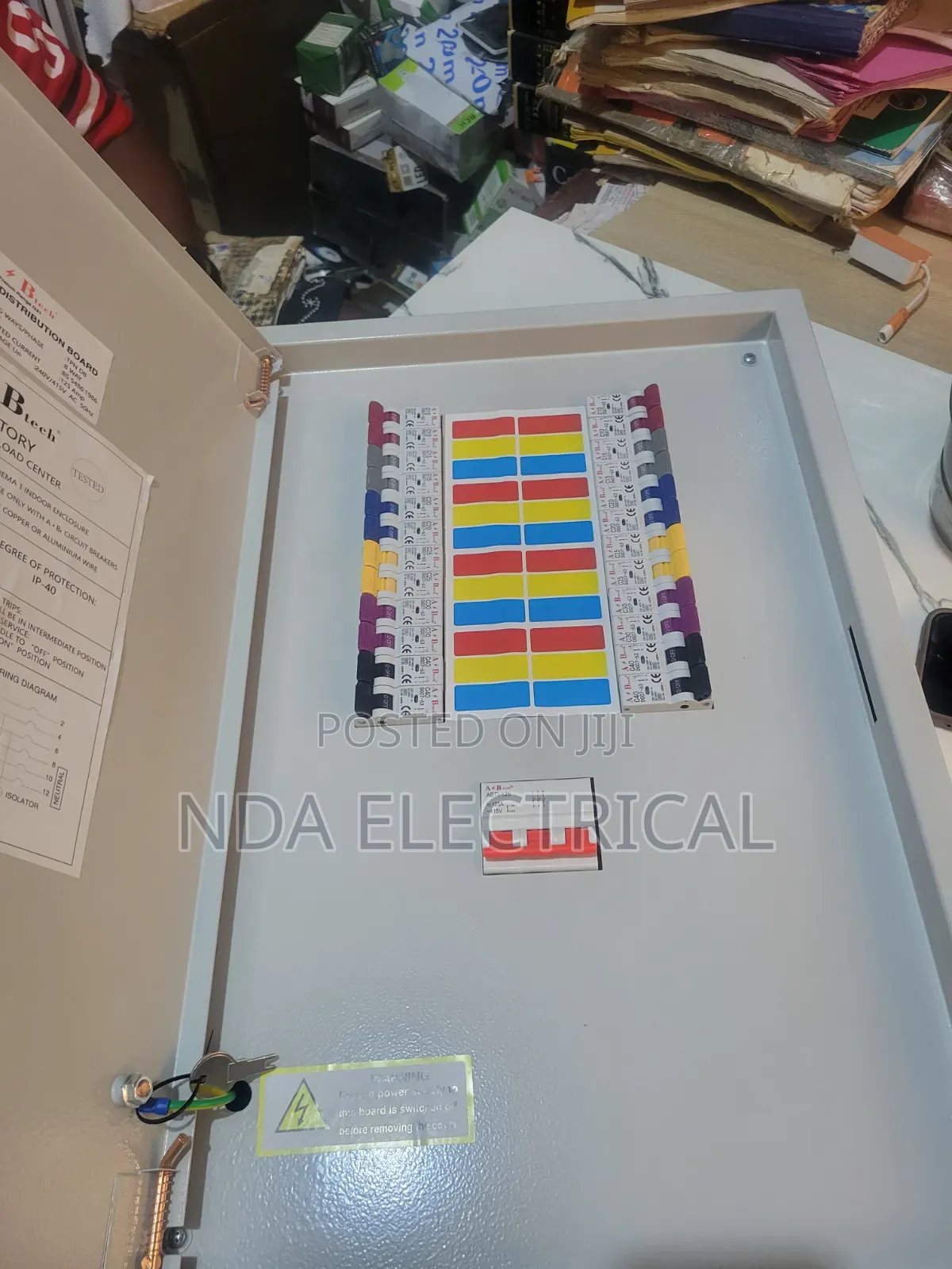 D8 TPN a B Tech Distribution Board