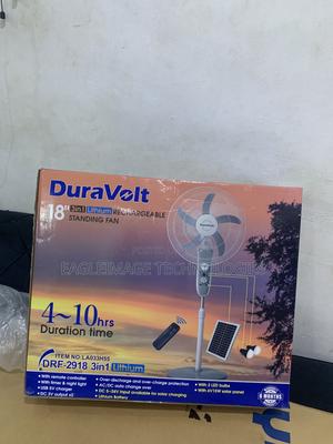 Original Duravolt DRF-2918 Rechargeable Standing Fan