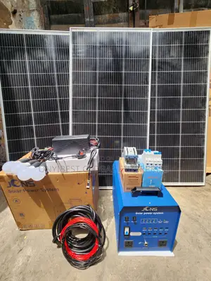 Upgraded JCNS 1800watts Solar Generator With 3pcs of Panels With 4bulb