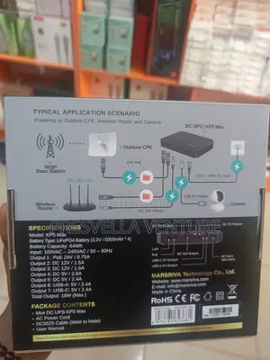 Marsriva 20000mah Kp5 Max Smart Mini Dc Ups