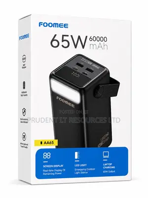 60,000mah Foomee Aa65 65w Power Bank