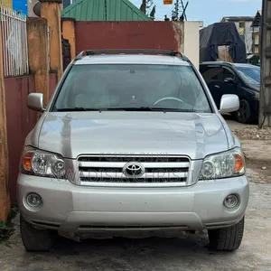 Toyota Highlander V6 2007 Silver