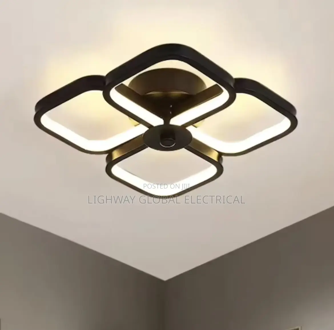 Creative Round Square Aisle Small Ceiling Flosh Light