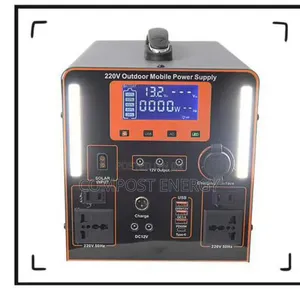 200w Ac/Dc Portable Solar Generator Power Tank Station System