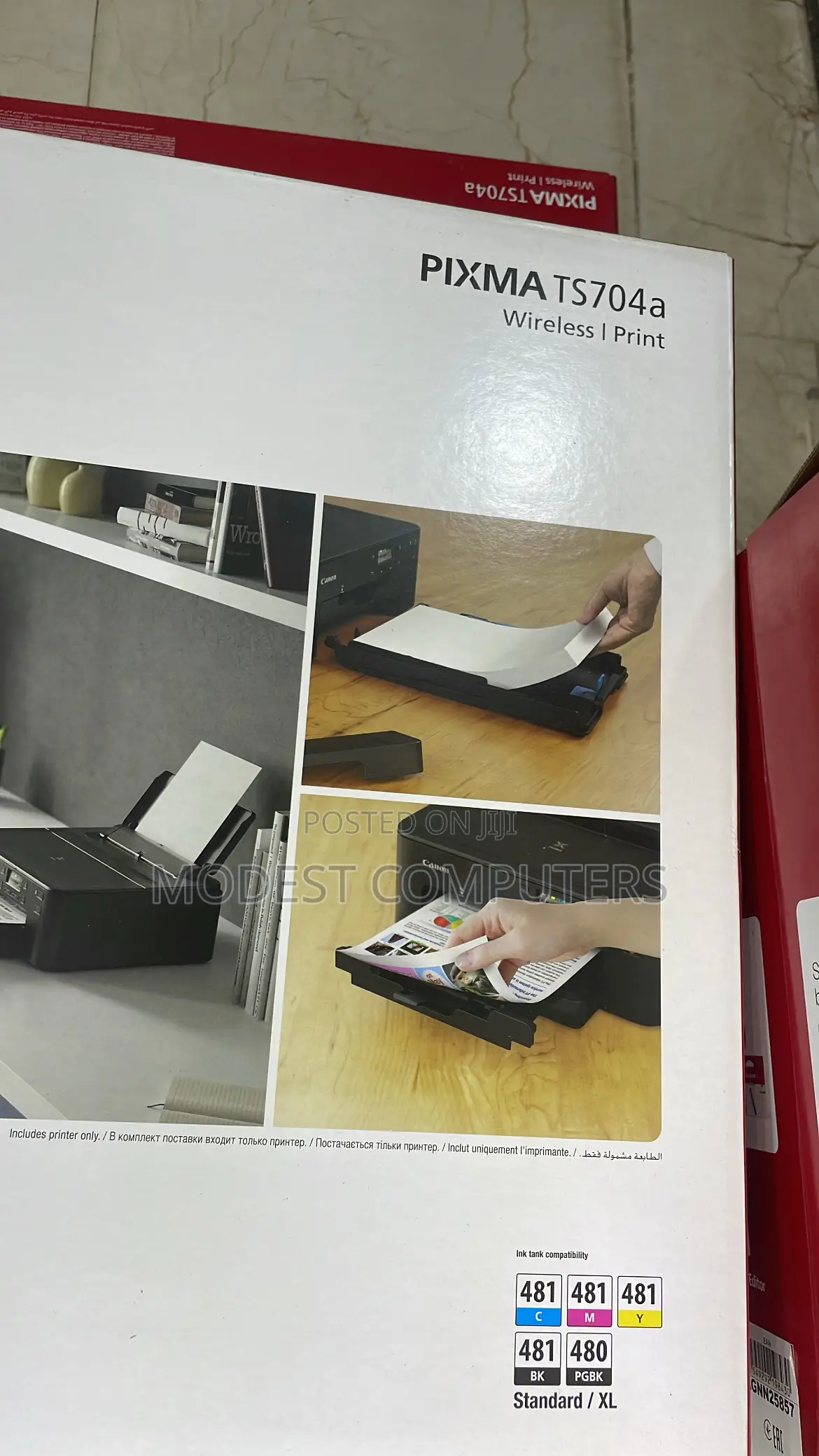 Canon Pixma Ts704a Wireless Printer