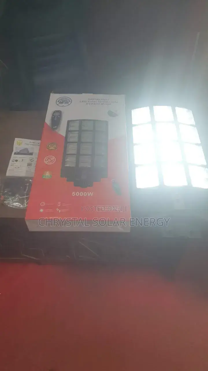 5000watts 24eye Solar Street Light With Remote Control Kits