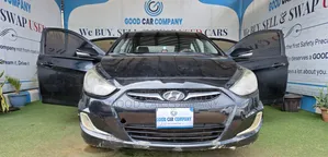 Hyundai Accent 2012 Black