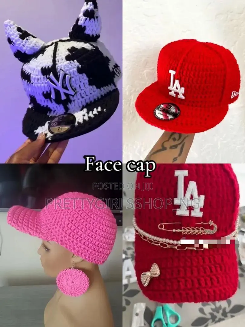 Crochet Face Cap