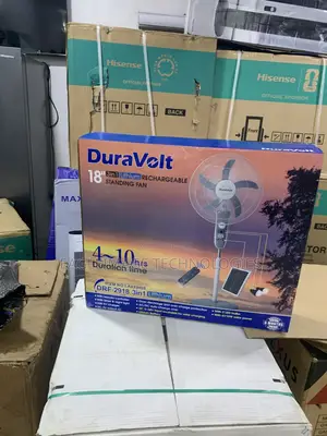 New Duravolt 18 Inches 3-in-1 Fan DRF-2918 (Carton Sealed)