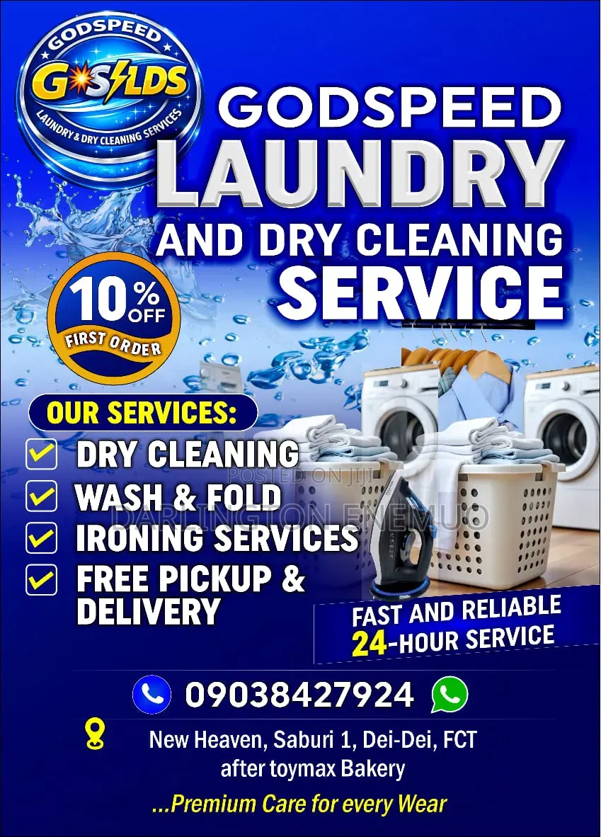 Godspeed Laundry and Dry Cleaning Services