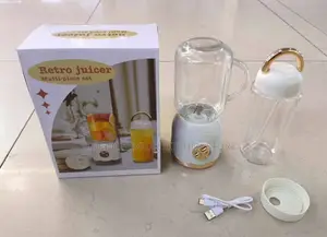 2in1 Retro Rechargeable Blender