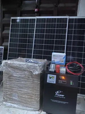 Industrial Five Star Solar Generator With 3unit of 300watts Panels