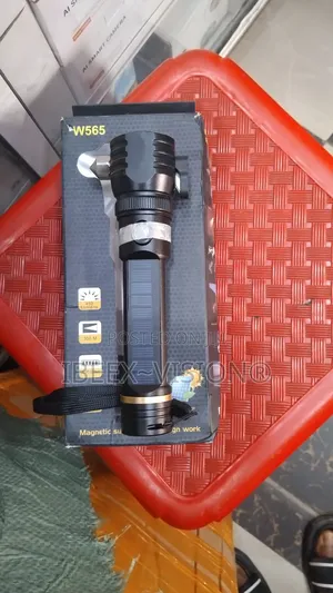 W565 Torch Usb/Solar Charging Safety Hammer Tactical Flashlight