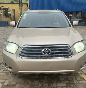 Toyota Highlander Limited 2008 Gold