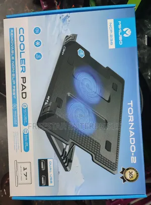 Tornado 2 Double Fan Laptop Cooling Pad.