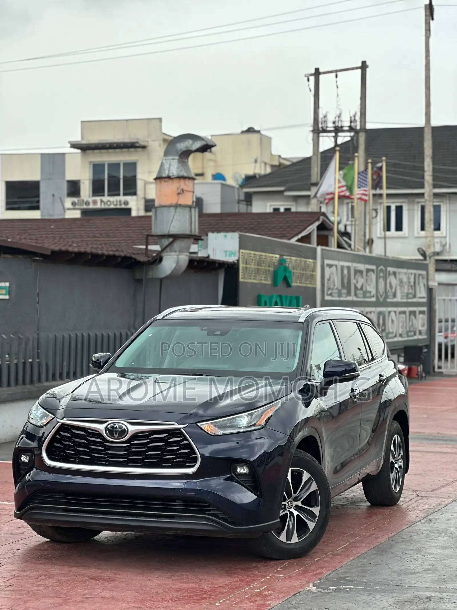 Toyota Highlander 2021 Blue